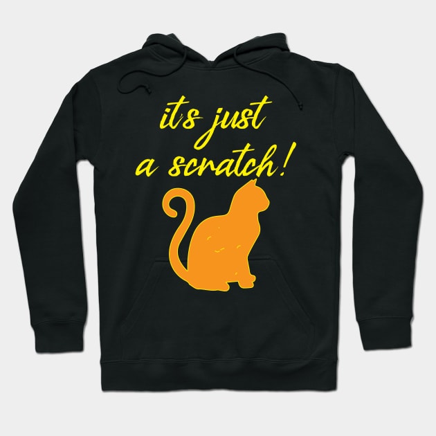 Just a scratch Hoodie by UnOfficialThreads